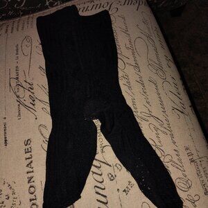 black unisex socks